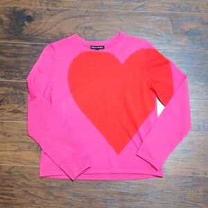 Banana republic heart sweater